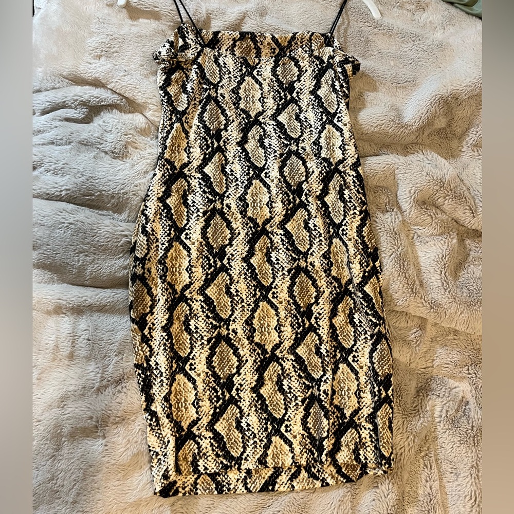 Vivace (S) Snakeskin Dress